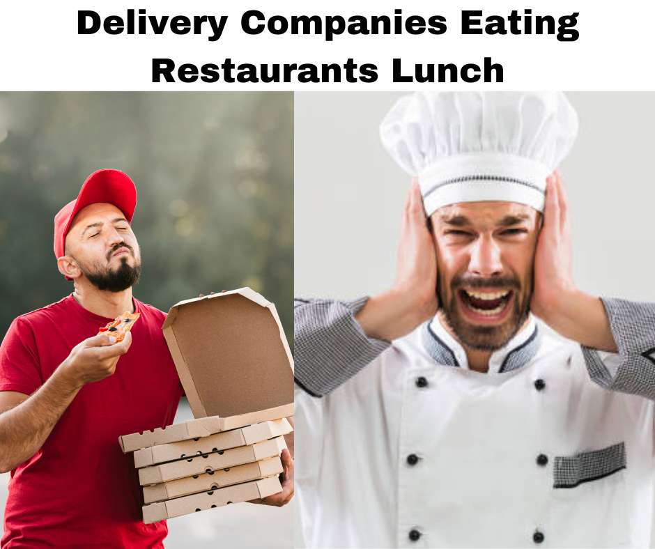 Delivery companies and restaurants